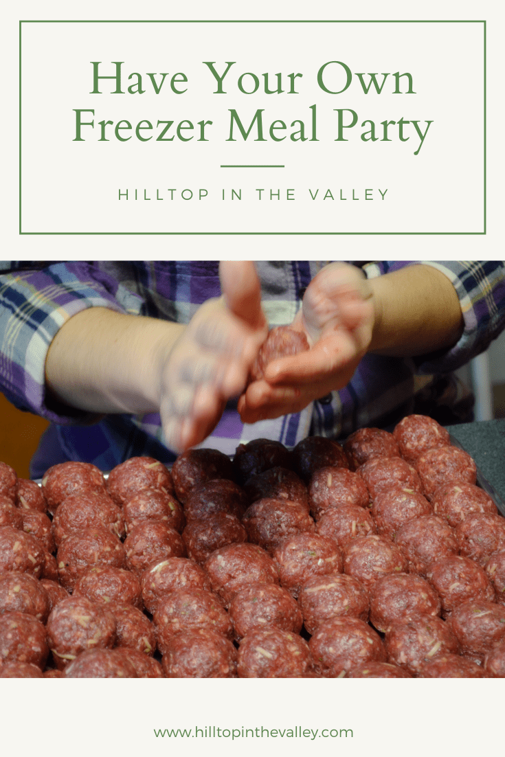 How to Host a Freezer Meal Party