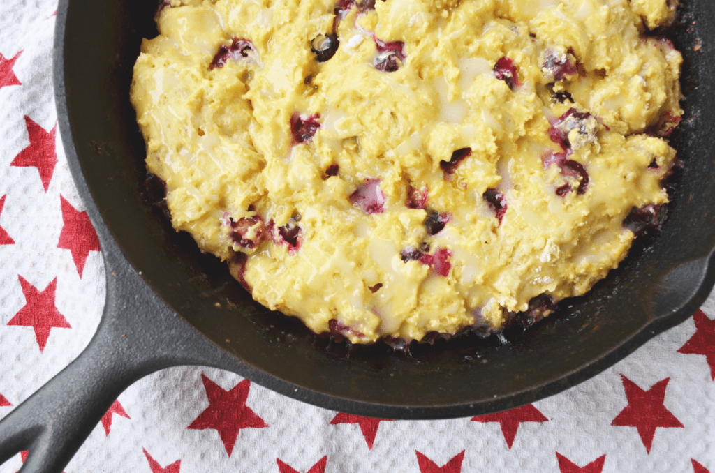 Lemon Blueberry Einkorn Sourdough Scones