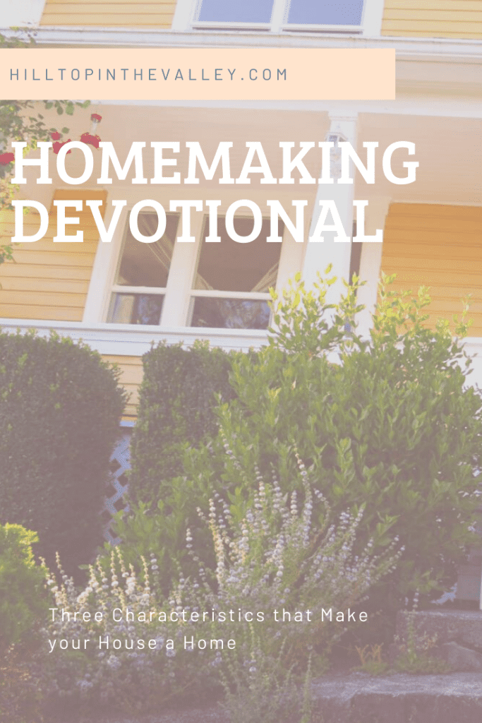 Make your house a home  Devotional Graphic 