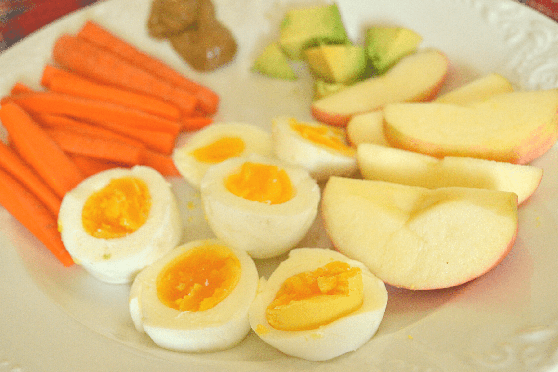 soft boiled egg plate