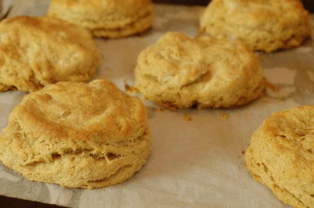 Biscuits close up