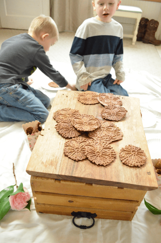 cookies on table