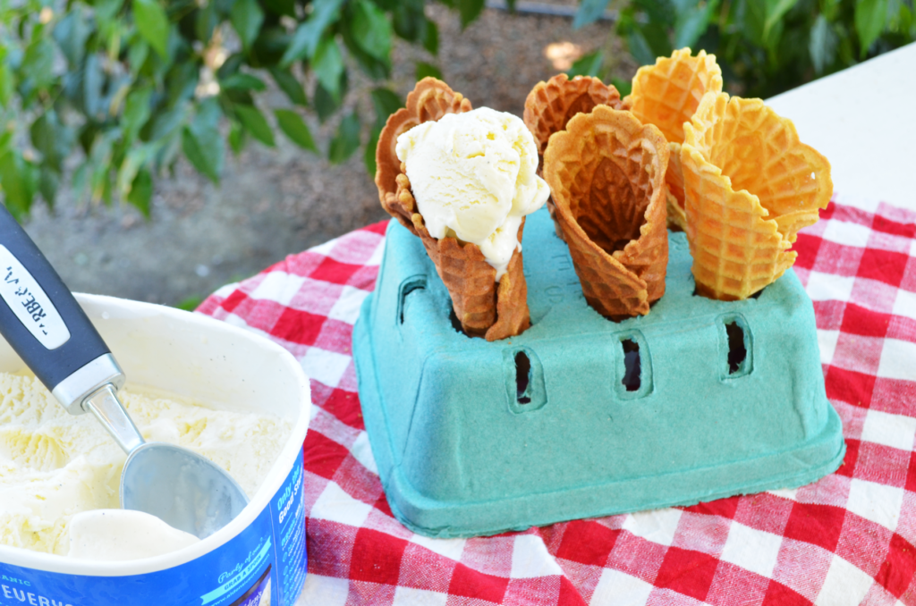 DIY Ice Cream Cone Holder