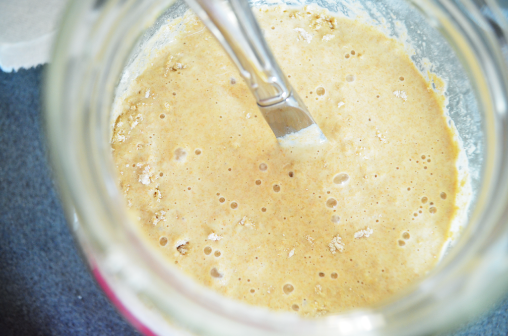 Sourdough Starter for making einkorn sourdough bread