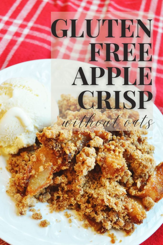 Apple Crisp Recipe without Oats Pin