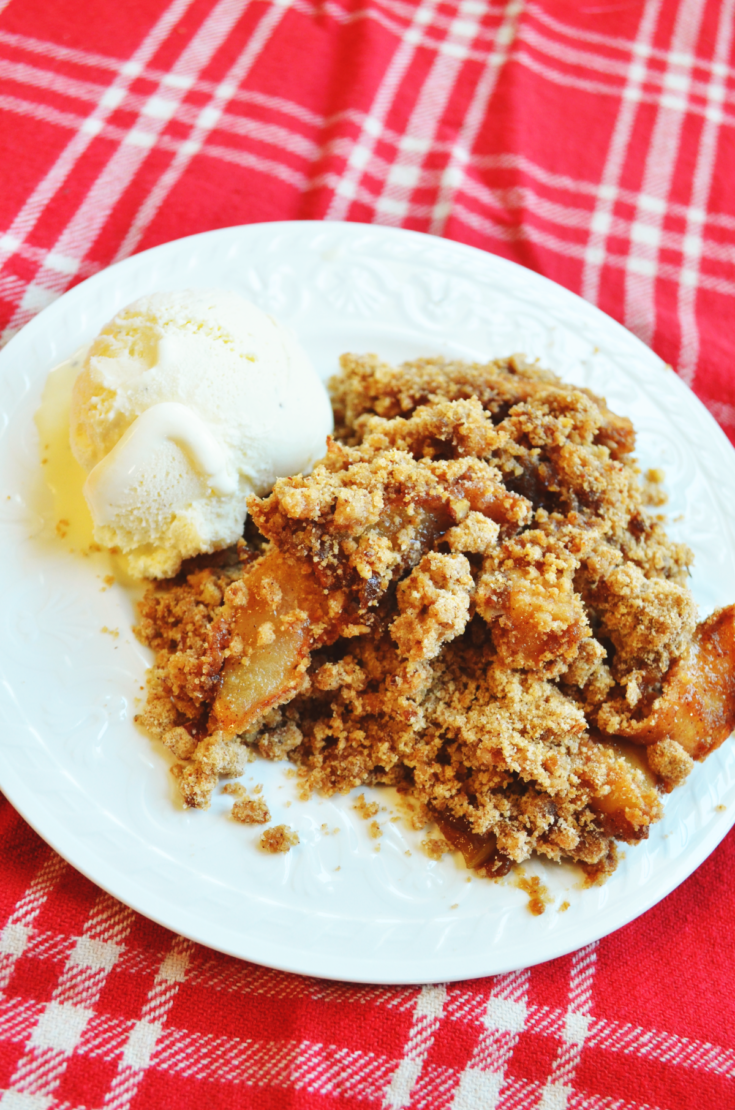 Gluten Free Apple Crisp Without Oats