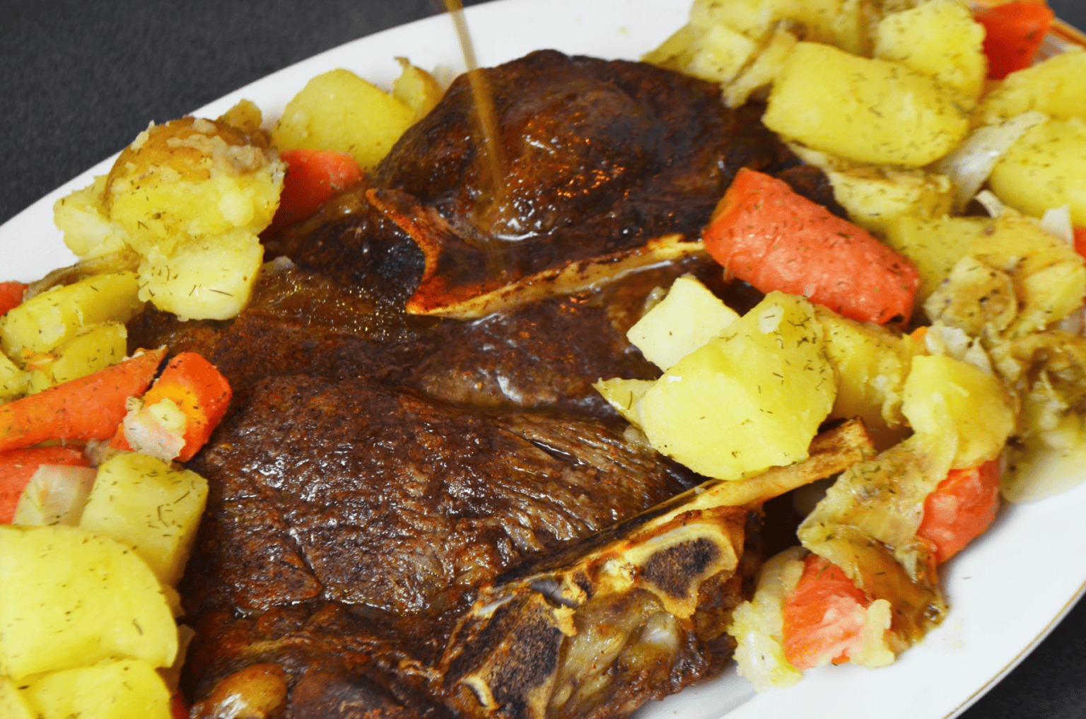 how to cook a frozen beef roast