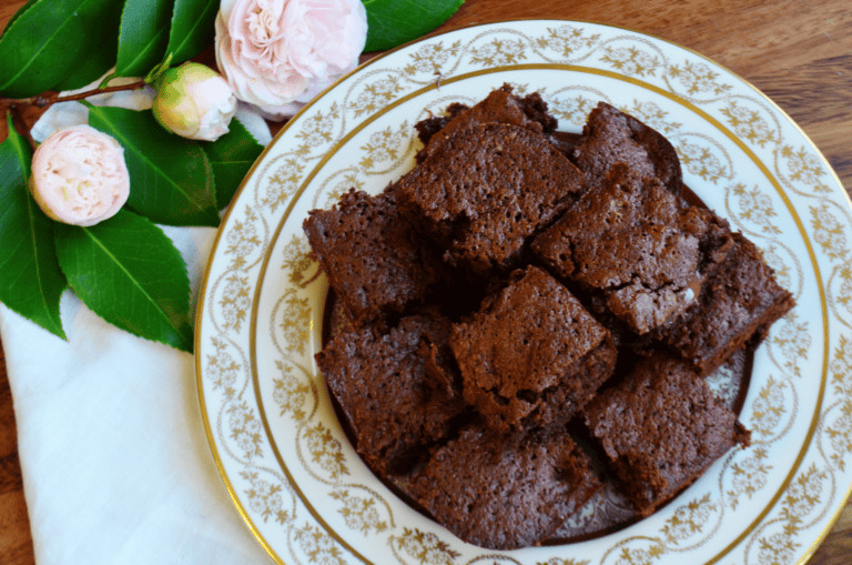 Easy Whole Wheat Einkorn Brownies with Sourdough Discard